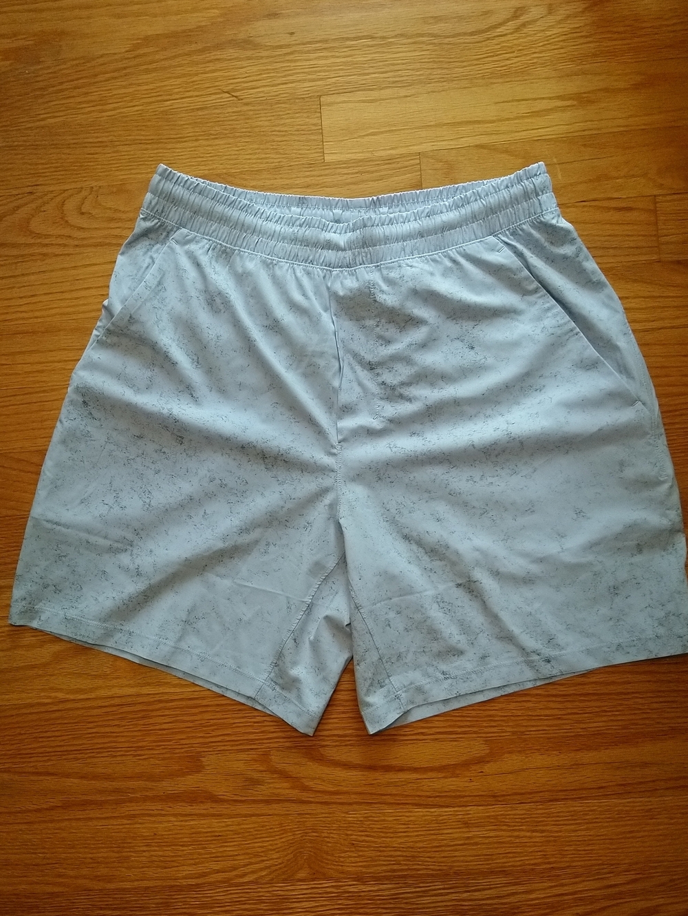 Lululemon Men's Light Blue Pace breaker Athletic Shorts